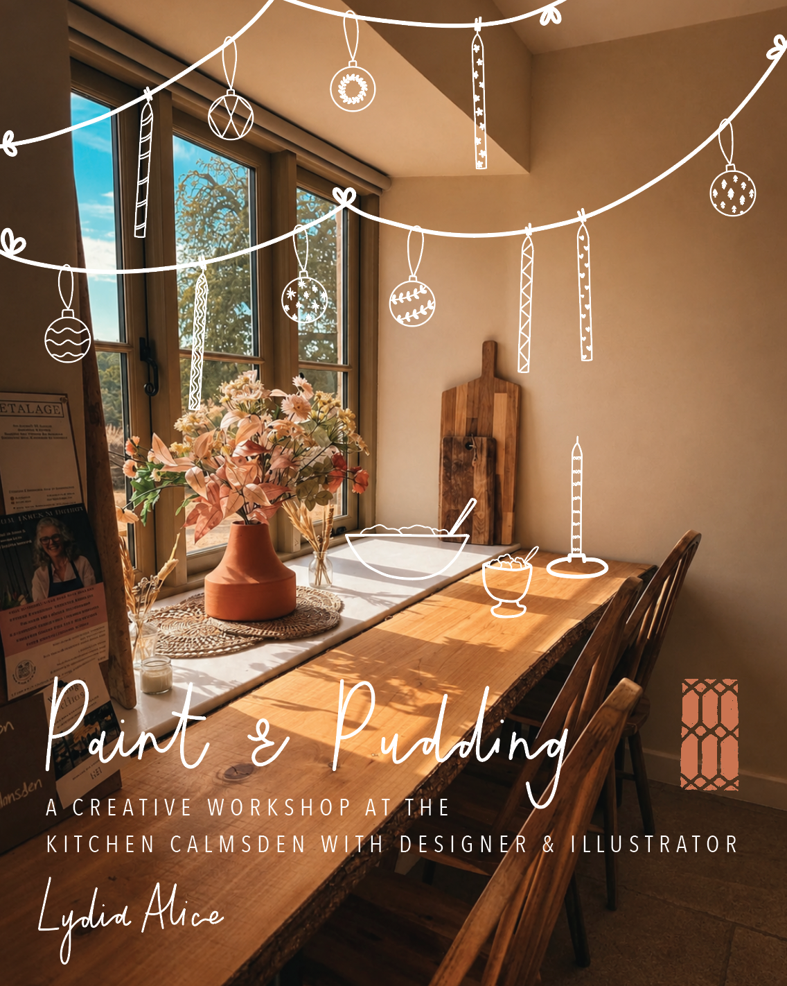 Paint & Pudding | A Creative Workshop with Lydia Alice